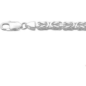 Zilveren Armband konings 5 1013293 22 cm