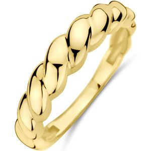 14K geelgoud ring gedraaid 4033287 16
