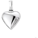 Zilver Gerhodineerde Urnhanger hart 1308820