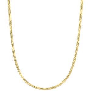 Collier - Gourmette - 14K Geelgoud - 3,4 mm - 43 cm