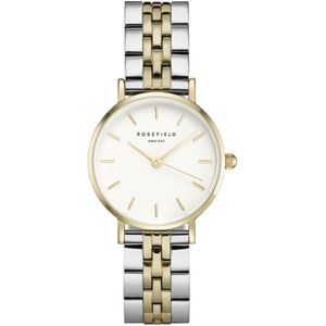Rosefield - The Small - Silver Sunray Gold/Silver - 26SGD-269 horloge