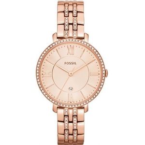 Fossil horloge ES3546 Jacqueline roségoudkleurig