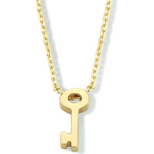 goud (geelgoud) collier sleutel 42 - 45 cm 4023954