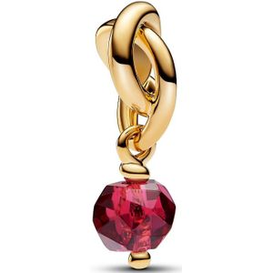 Pandora - 763462C07 - Bedel - Faceted True Red - July Geboortesteen Eternity
