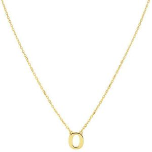collier letter 40 - 42 - 44 cm 14K geelgoud 4021379