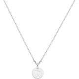 Zilver Gerhodineerde collier sterrenbeeld 41 + 4 cm 1335129