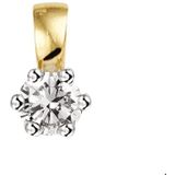 Bicolor Gouden Hanger diamant 0.10ct H SI 4208285