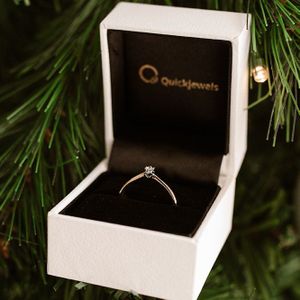 Gouden Aanzoeksring R2022/1-0.05-Maat 18.50