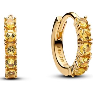 Pandora - 263849C01 - Oorbellen - Geel - Huggie