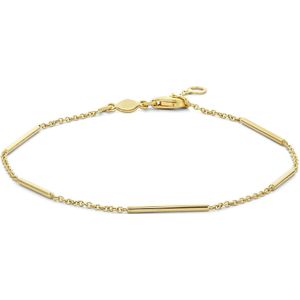 armband balkjes 1,3 mm 18 - 19,5 cm 14K geelgoud 4025198