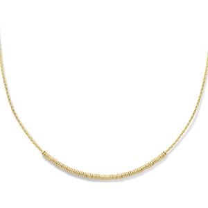 goud (geelgoud) collier ringetjes 41 - 43 - 45 cm 4025642