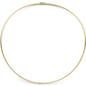 14K Geelgoud - Spangcollier - 2,8 mm - 40 cm