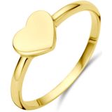 14K geelgoud ring hart 4029847 17.25