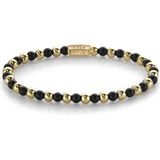 Rebel and Rose - RR-40061-G - Mix Black Madonna - 4 mm