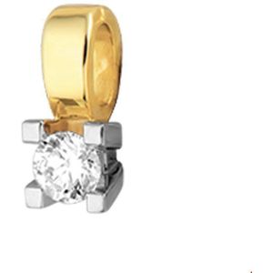 Bicolor Gouden Hanger diamant 0.25ct H SI 4205239
