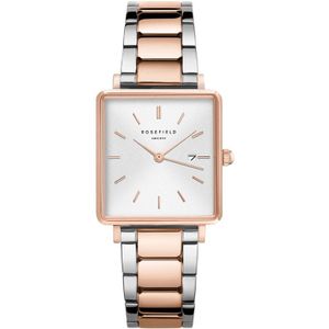 Rosefield QWSSRG-Q044 Rosé/zillver horloge