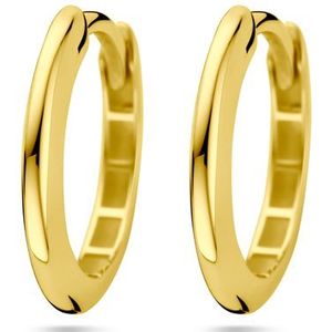 14K geelgoud klapoorringen 4030020