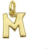 Geelgouden Hanger letter M 4006401