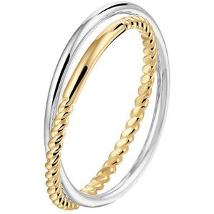 Bicolor Gouden Ring 2-in-1 4208612 16.00 mm (50)