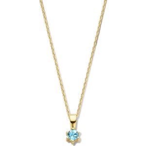 Jackie Gold - Topaz JKN20.008 - Ketting