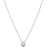 Witgouden Collier diamant 0.05ct H SI 1 4104809