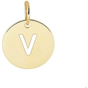 hanger letter 14K geelgoud 4020794