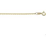 Geelgouden Collier anker plat 1 4016922 40 cm