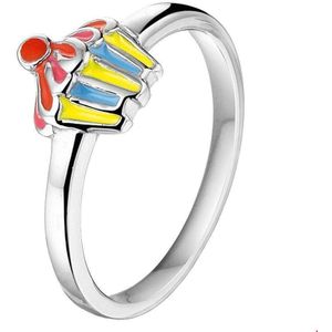 ring cupcake zilver gerhodineerd 1324758