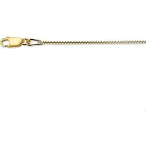 Geelgouden Collier slang rond 1 4004372 50 cm