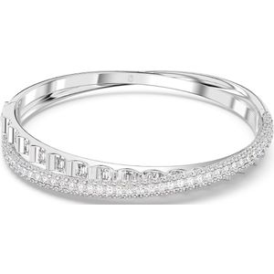 Swarovski 5663236 - Rota Bangle Zilverkleur - Armband-Maat L