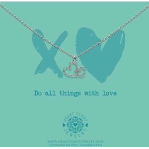 Heart to get N504DDH20S Do all things with love - Ketting