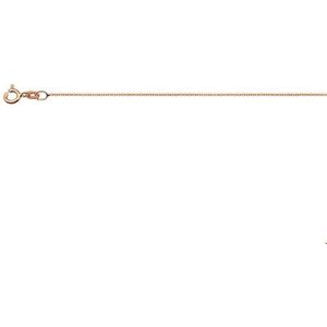 collier anker plat 0,8 mm 14K roségoud 4400403