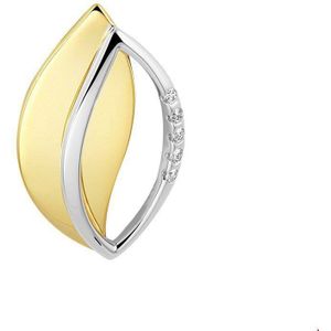 Bicolor Gouden Hanger diamant 0.025ct H SI 4208404