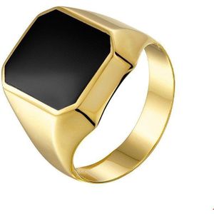 zegelring onyx 14K geelgoud 4017757