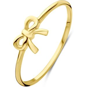 14K geelgoud ring strik 4034161 16