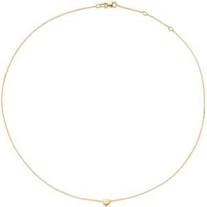 Jackie Gold - PLain Heart JKN20.047 - Ketting