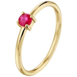 ring robijn 14K geelgoud 4022800