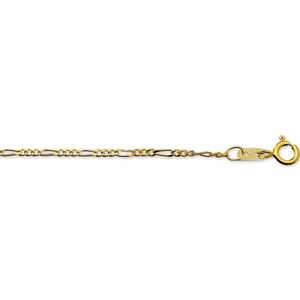 collier figaro 1,6 mm 14K geelgoud 4003975