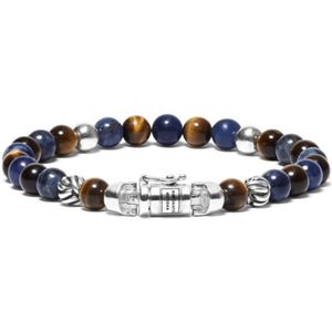 BUDDHA TO BUDDHA 189MS E - Spirit Bead Mini Sodalite Tigereye - Armband