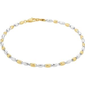 staafjes 2,0 mm 14K bicolor goud geel/wit 4208495