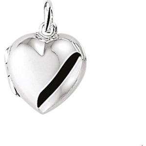 Zilveren Medaillon hart 1005525