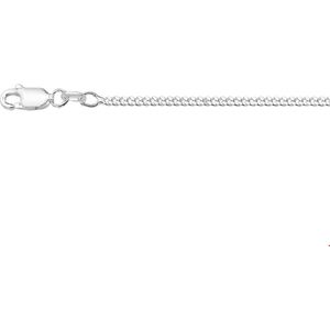 Zilveren Collier gourmet 2 1017060 90 cm