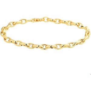 Geelgouden Armband anker 4 4019630
