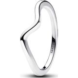 Pandora 193095C00-52 - Polished Wave - Silver Ring