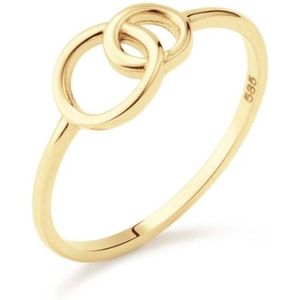Jackie Gold - Giro Doppio - JKR24.408-58 - Ring-58 is maat 18.50