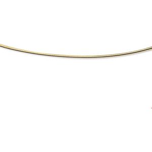 Geelgouden Collier omega rond 1 4004078 45 cm