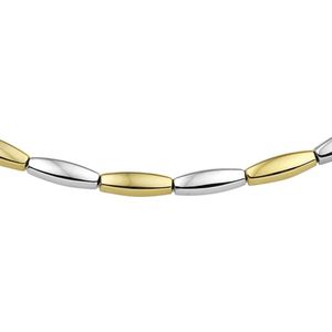 collier 4,0 mm 45 cm bicolor gestift 14K geelgoud 4022457