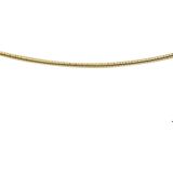 Geelgouden Collier omega rond 1 4010440 42 cm