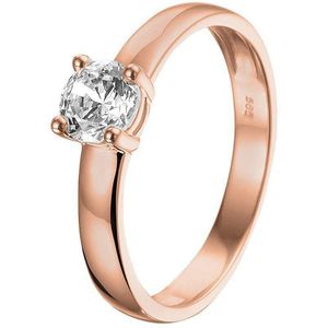 Ring - Roségoud - 14K - Zirkonia - 5mm