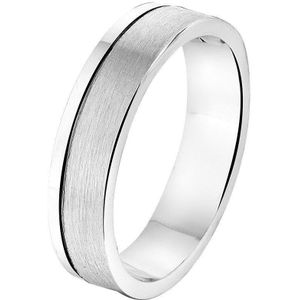 Zilver Gerhodineerde Ring A306 - 5 mm - zonder steen 1315724 16.00 mm (50)